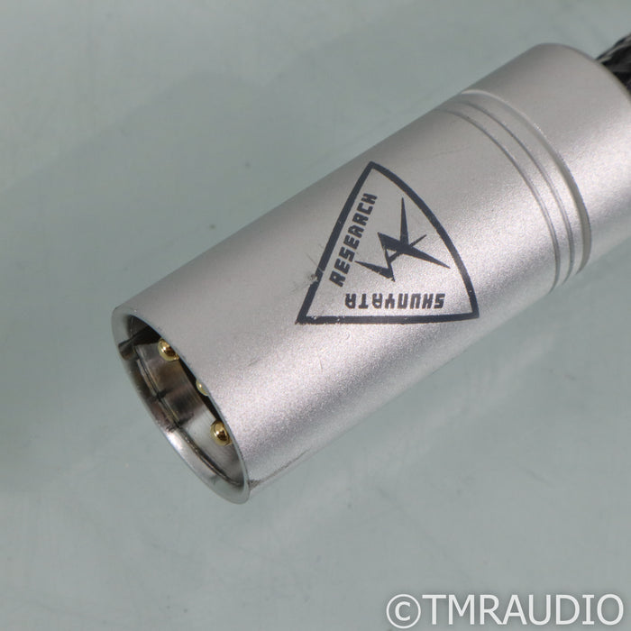 Shunyata Research Gamma XLR Cables; 1m Pair Balanced Interconnects