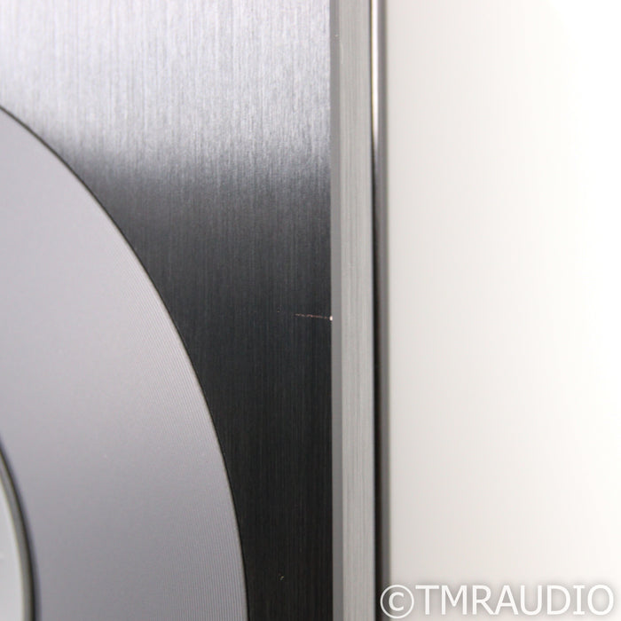 KEF Reference 1 Meta Bookshelf Speakers; High-Gloss Black Pair with Stands