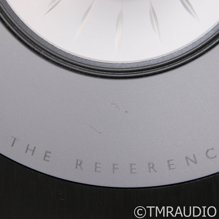 KEF Reference 1 Meta Bookshelf Speakers; High-Gloss Black Pair with Stands