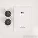 KEF Reference 1 Meta Bookshelf Speakers; High-Gloss Black Pair with Stands