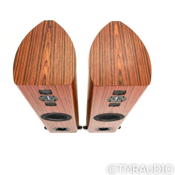 Philharmonic Audio BMR Tower Floorstanding Speakers; Zebrawood Pair