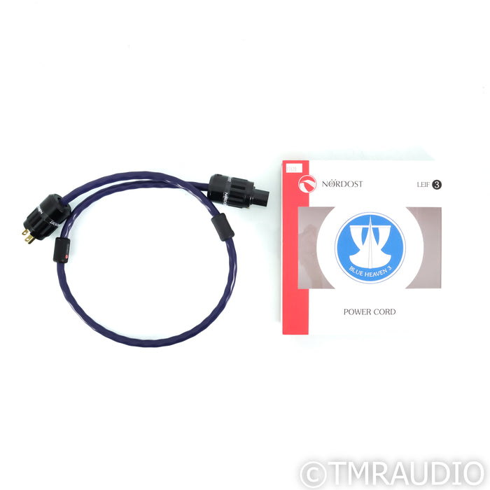Nordost Blue Heaven 3 Power Cable; 1m AC Cord