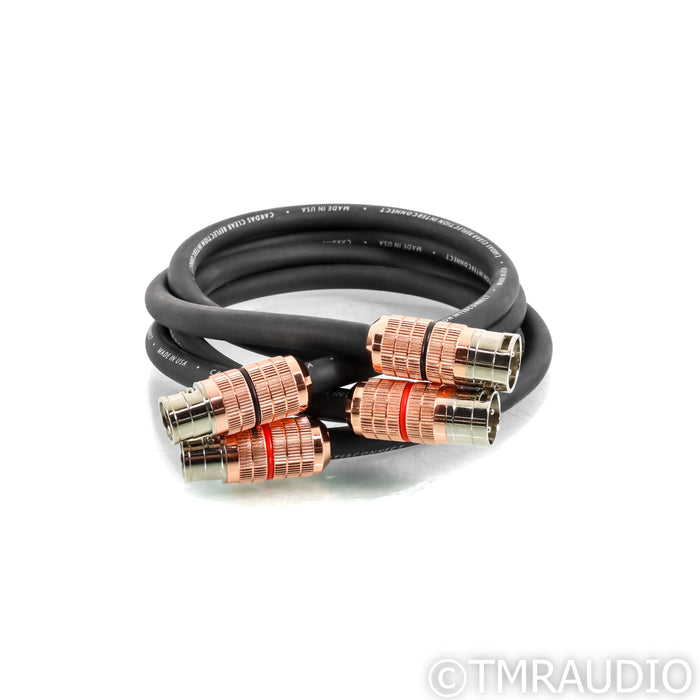 Cardas Audio Clear Reflection XLR Cables; 1m Pair Balanced Interconnects