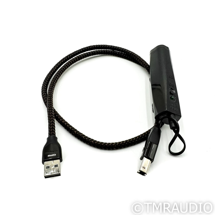 AudioQuest Coffee USB 2.0 Digital Cable; 0.75m USB-A to USB-B Interconnect