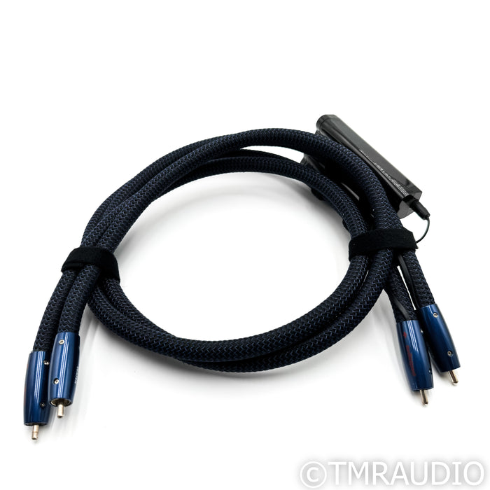 AudioQuest Water RCA Cables; 1m Pair Interconnects