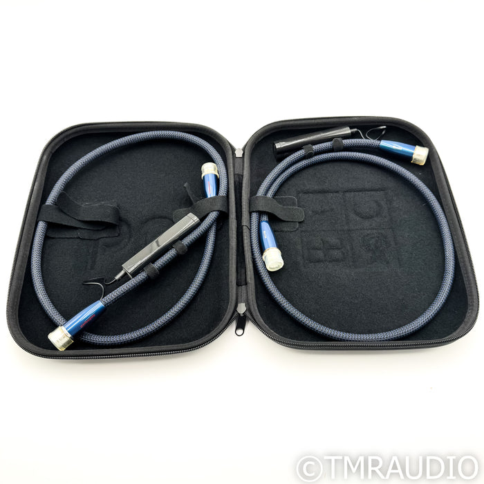 AudioQuest Water XLR Cables; 1m Pair Balanced Interconnects