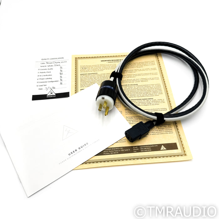 Shunyata Research Venom V14 Digital Power Cord; 1.75m AC Cable