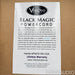 VooDoo Cables Black Magic Power Cord; 1m AC Cable