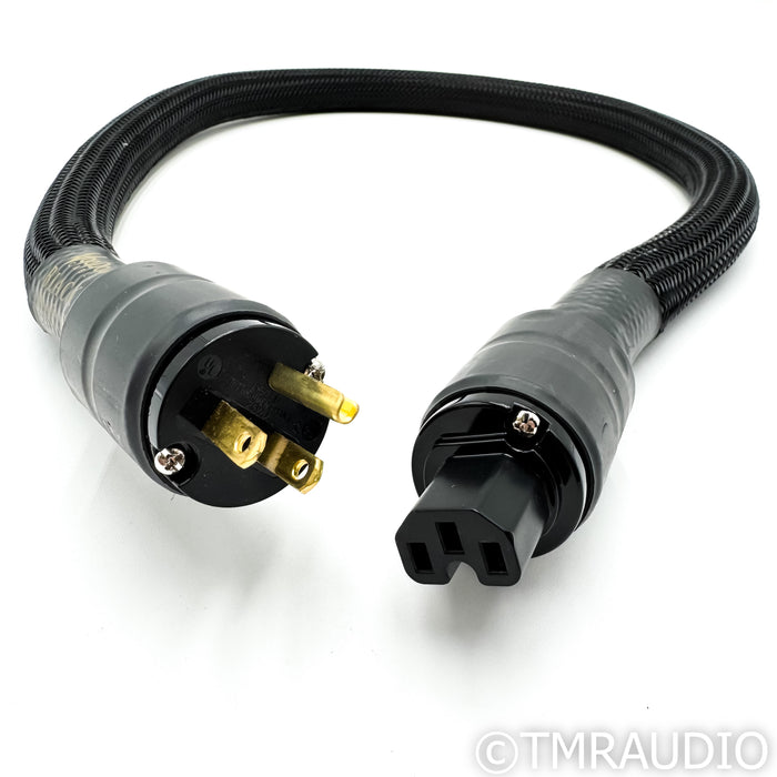 VooDoo Cables Black Magic Power Cord; 1m AC Cable