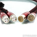 AudioQuest Fire XLR Cables; 1m Pair Balanced Interconnects