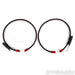 AudioQuest Fire XLR Cables; 1m Pair Balanced Interconnects