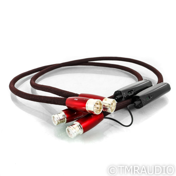 AudioQuest Fire XLR Cables; 1m Pair Balanced Interconnects