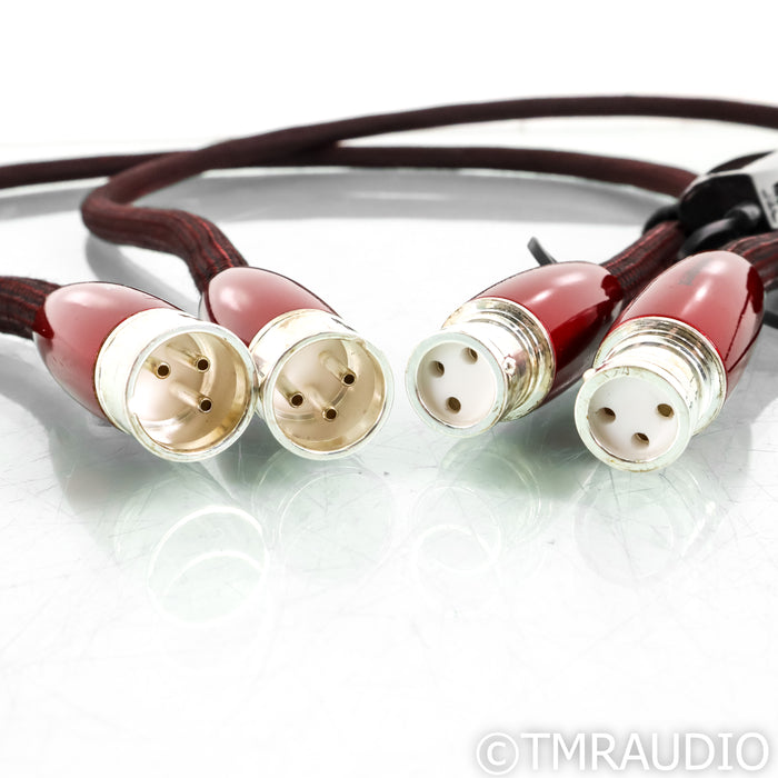 AudioQuest Fire XLR Cables; 1m Pair Balanced Interconnects