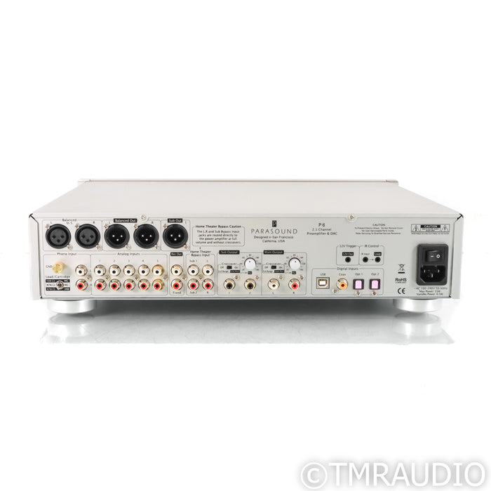 Parasound Halo P 6 Stereo Preamplifier; MM & MC Phono