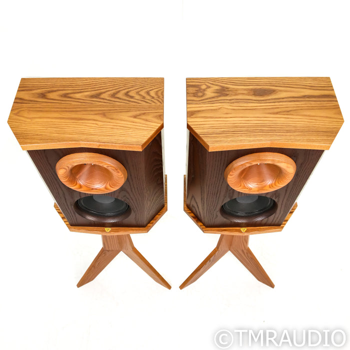 Fleetwood Sound Deville SQ Bookshelf Speakers; Pair w/ Stands & Optional Grills