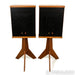 Fleetwood Sound Deville SQ Bookshelf Speakers; Pair w/ Stands & Optional Grills