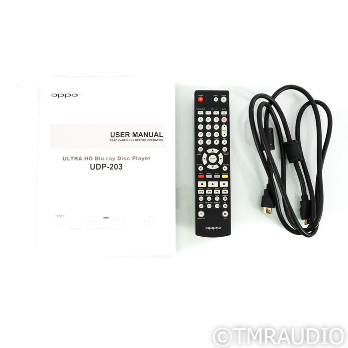 Oppo UDP-203 Universal Blu-ray Player; CD & SACD