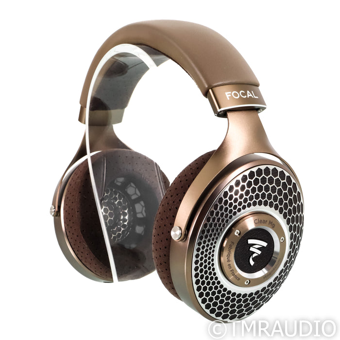 Focal Clear MG Open Back Headphones; Moon Blue Dragon Cable Upgrade (Used)