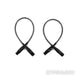Cardas Audio MicroTwin XLR Cables; 0.5m Pair Balanced Interconnects