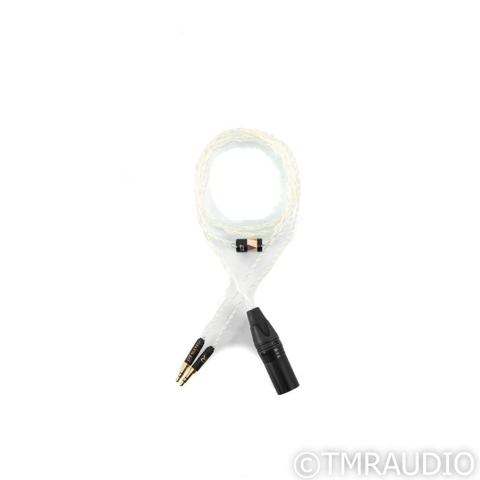 Eletech Cables Prudence Headphone Cables; 10ft Dual 3.5mm to 4-Pin XLR