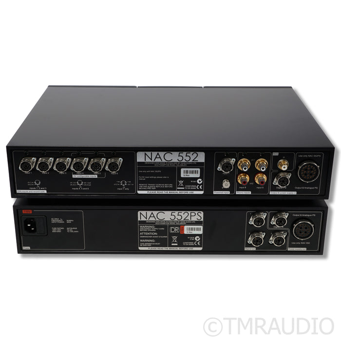 Naim NAC 552 DR Dual-Chassis Preamplifier & 552PS Power Supply