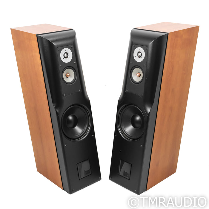 Hales Transcendence Five Floorstanding Speakers; Cherry Pair