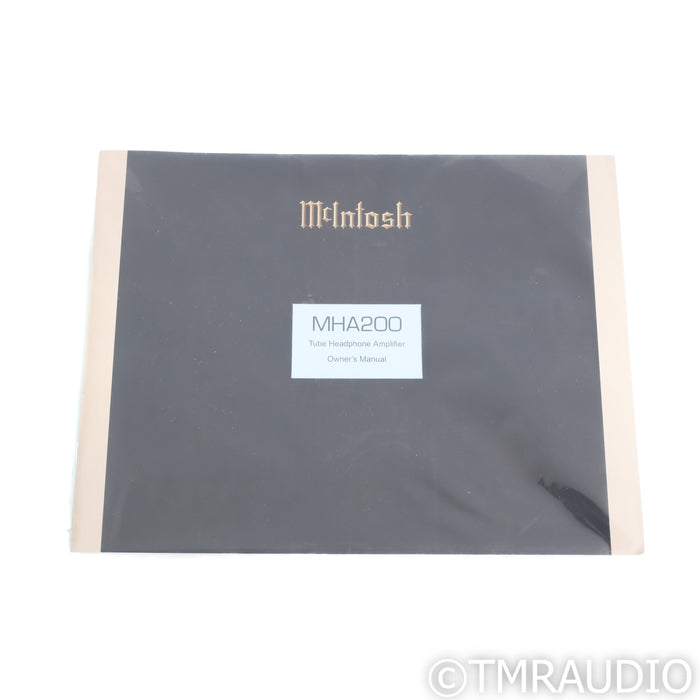 McIntosh MHA200 Tube Headphone Amplifier