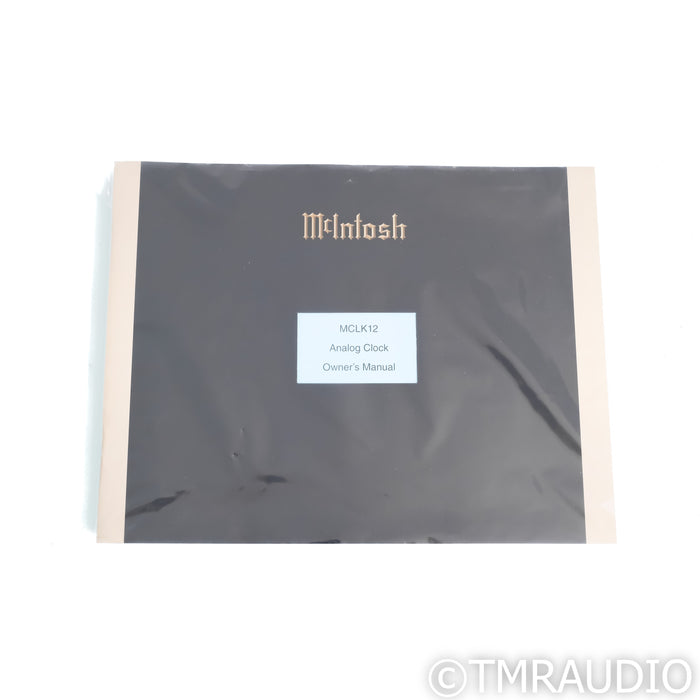 McIntosh MCLK12 Clock