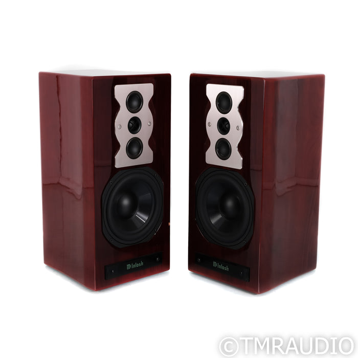 McIntosh XR50 Bookshelf Speakers; Red Walnut Pair
