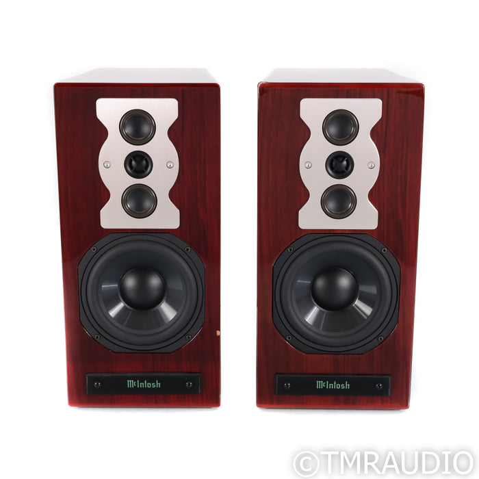 McIntosh XR50 Bookshelf Speakers; Red Walnut Pair