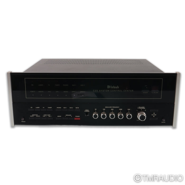 McIntosh C35 Stereo Preamplifier; MM Phono (No Remote)