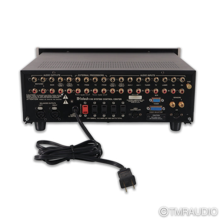 McIntosh C35 Stereo Preamplifier; MM Phono (No Remote)