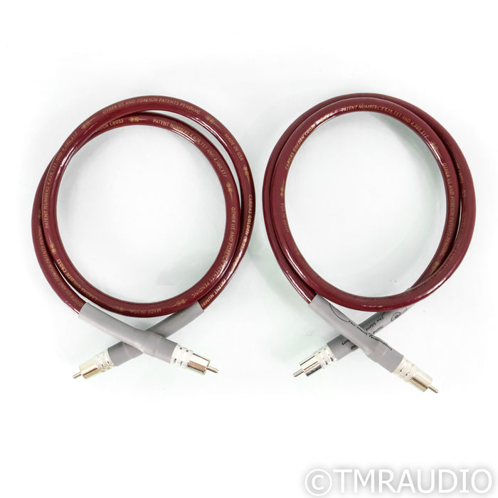 Cardas Audio Golden Cross RCA Cables; 1m Pair Interconnects