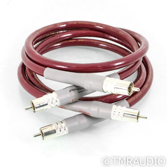 Cardas Audio Golden Cross RCA Cables; 1m Pair Interconnects