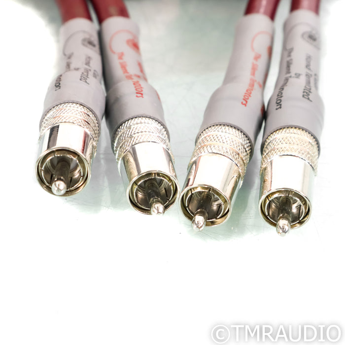 Cardas Audio Golden Cross RCA Cables; 2m Pair Interconnects