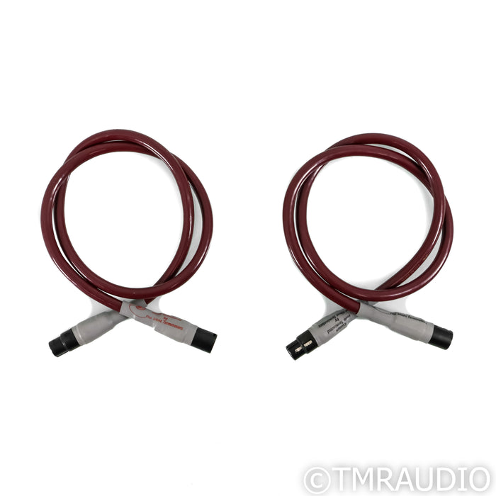 Cardas Audio Golden Cross XLR Cables; 1m Pair Balanced Interconnects