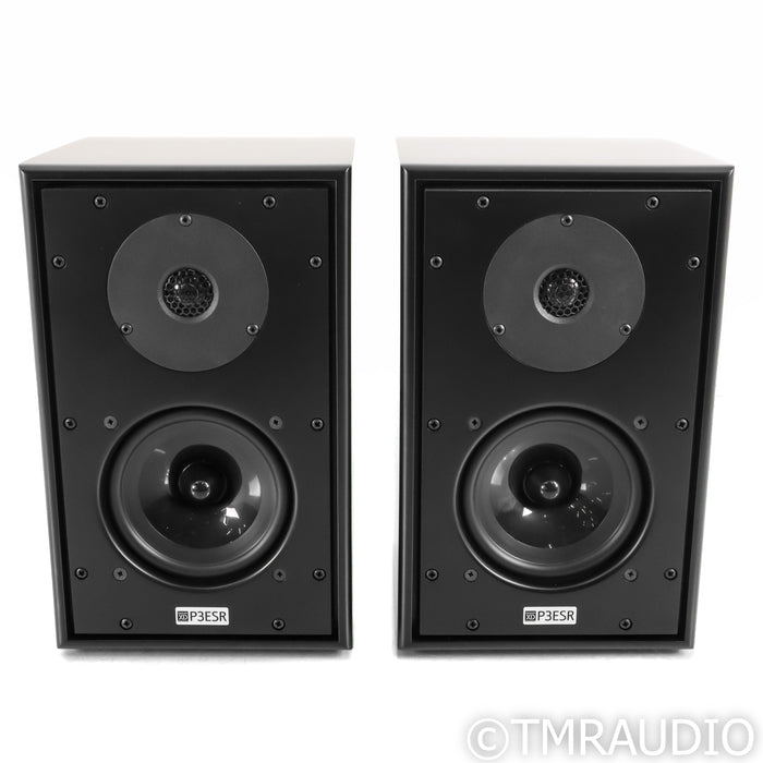 Harbeth P3ESR XD Bookshelf Speakers; Satin Black Pair