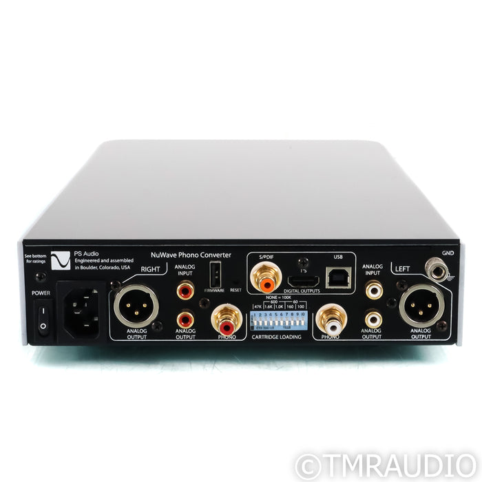 PS Audio NuWave Phono Converter MM & MC Phono Preamplifier; A/D Converter