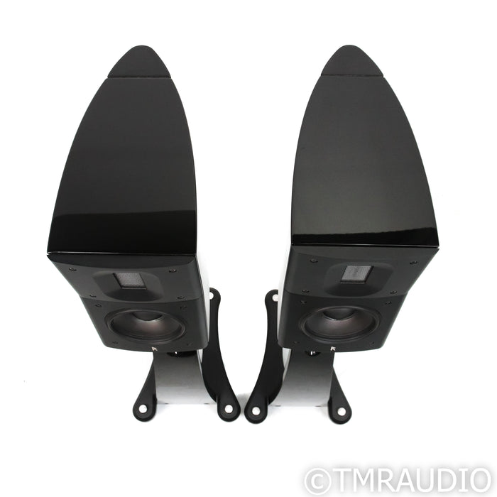 Raidho Acoustics TD1.2 Bookshelf Speakers; Black Pair w/ Stands