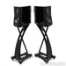 Raidho Acoustics TD1.2 Bookshelf Speakers; Black Pair w/ Stands