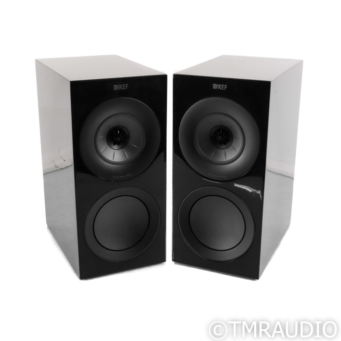 KEF R3 Bookshelf Speakers; Black Pair