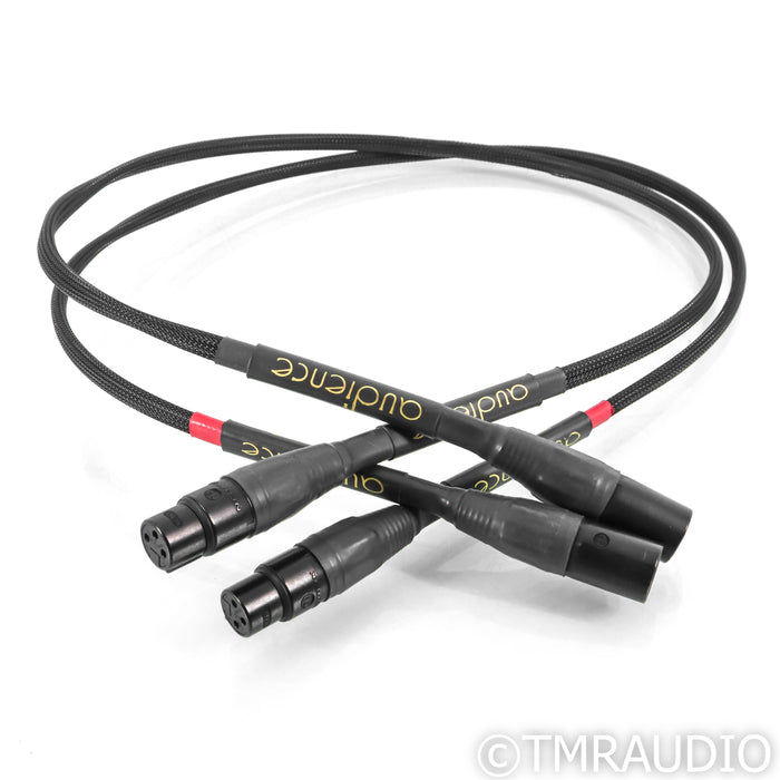 Audience Au24 XLR Cables; 1m Pair Balanced Interconnects