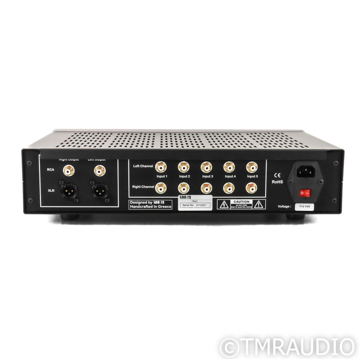 Lab12 Pre1 Stereo Tube Preamplifier (New Tubes)