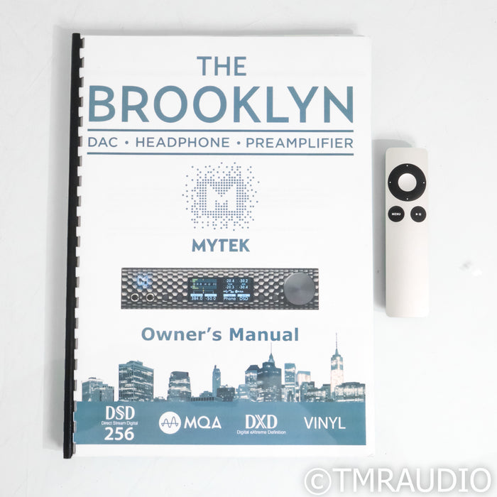 Mytek Brooklyn DAC & Headphone Amp; D/A Converter; MM & MC Phono