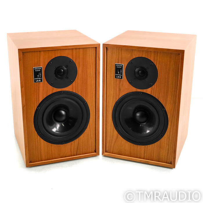 Graham Audio Chartwell LS6 Bookshelf Speakers; Cherry Pair
