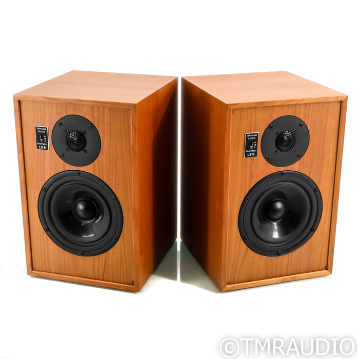 Graham Audio Chartwell LS6 Bookshelf Speakers; Cherry Pair