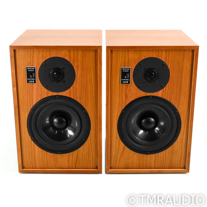 Graham Audio Chartwell LS6 Bookshelf Speakers; Cherry Pair
