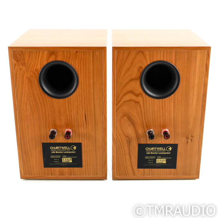 Graham Audio Chartwell LS6 Bookshelf Speakers; Cherry Pair
