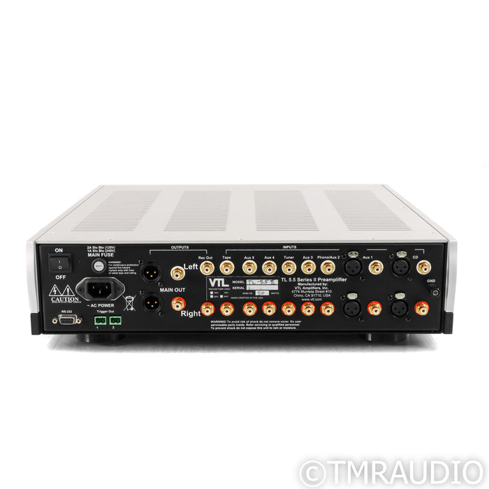 VTL TL-5.5 Series II Signature Stereo Tube Preamplifier; MM & MC Phono