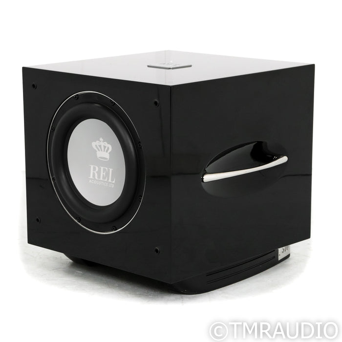 REL Acoustics S/510 10" Powered Subwoofer; Piano Black (Open Box)